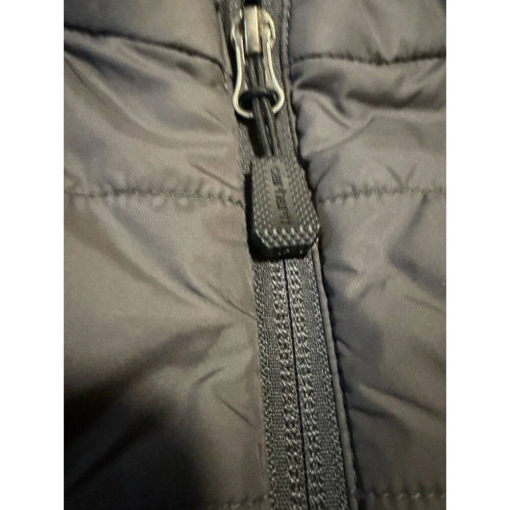 Carhartt Gilliam Vest Mens 2XL Tall Shadow Gray Quilted Nylon Puffer